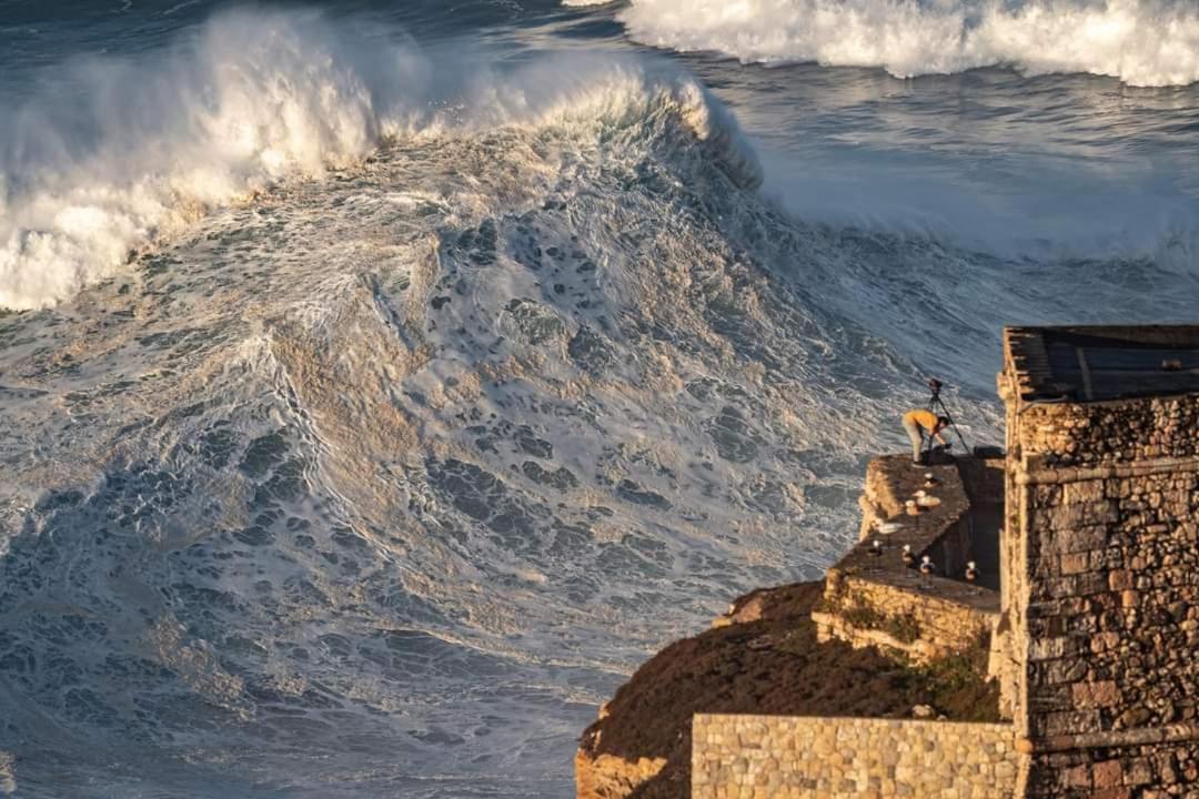 Camarote Beach Nazare Bagian luar foto